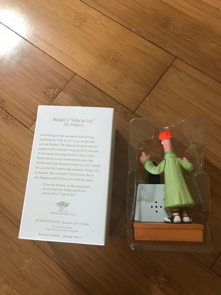Hallmark Keepsake The Muppets Beaker's "Ode to Joy" Sound & Motion 2011 eBay