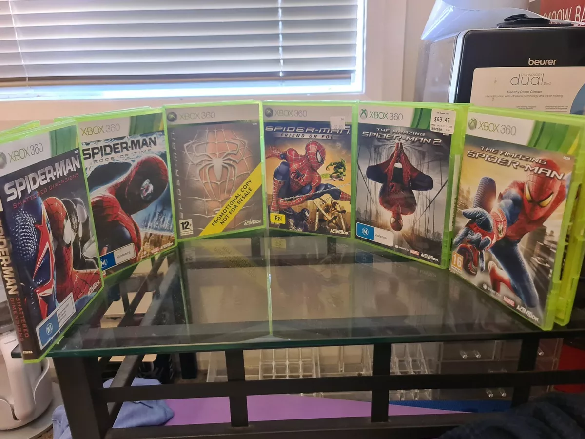 All Spiderman games Xbox 360