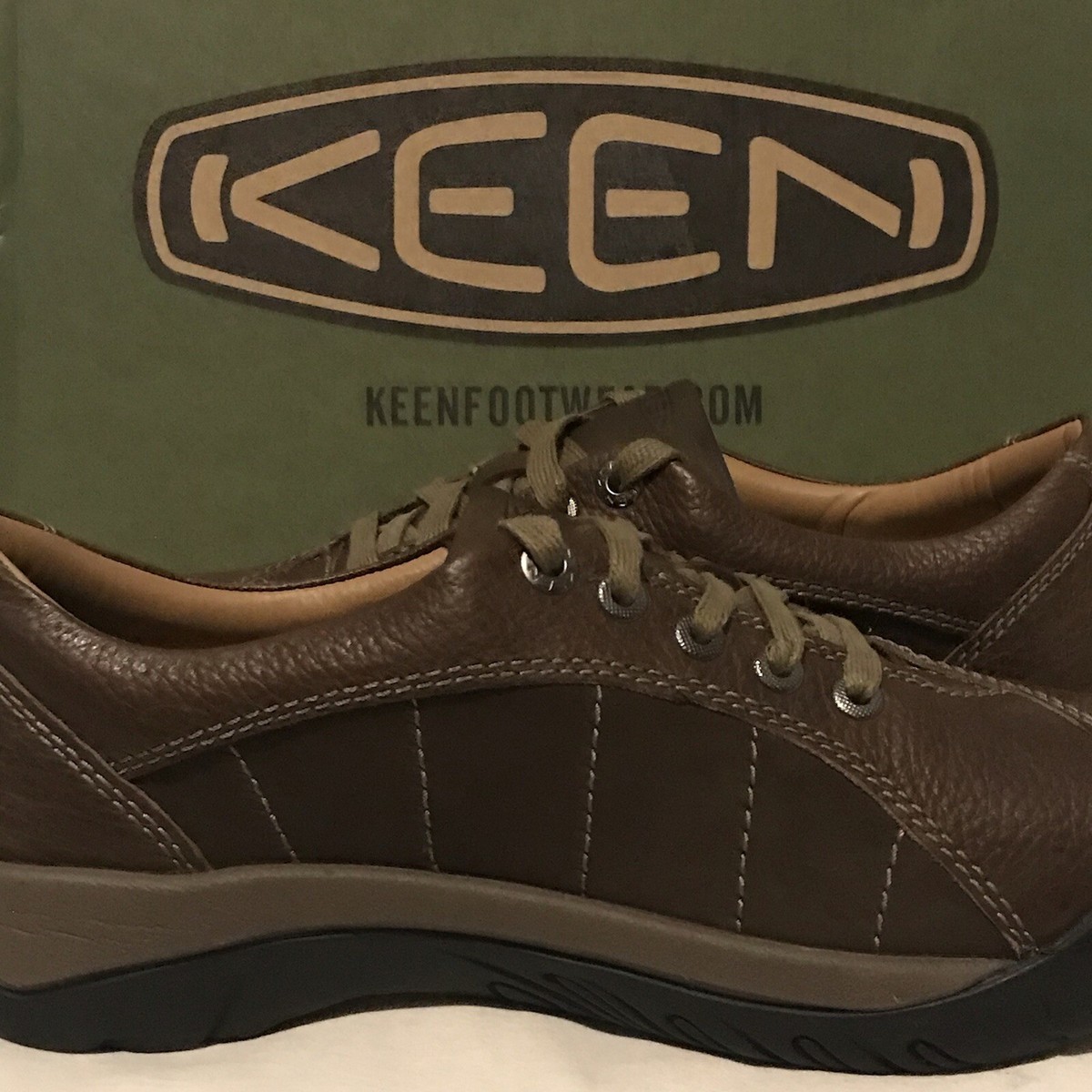 KEEN Women's Size 10.5 Presidio Sneaker Shoes Cascade Brown