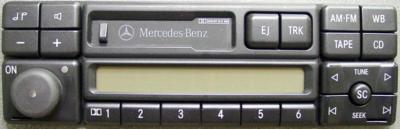 Becker/Mercedes Benz 1994-98 rebuilt radio model 1692 with Bluetooth Streaming 