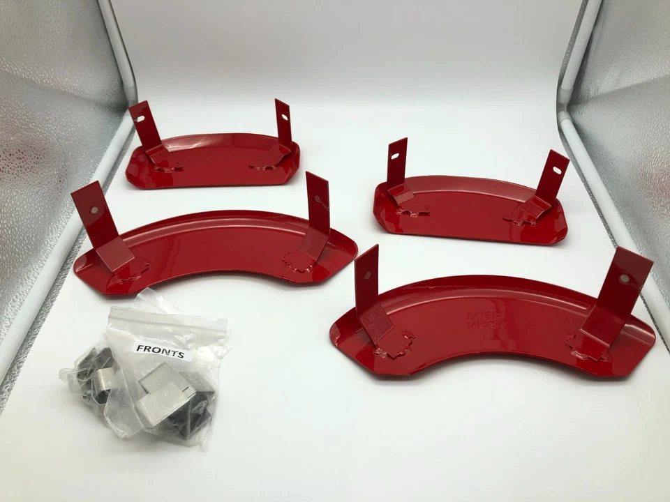 CUBIERTAS DE PINZA MGP CHEVROLET CRUZE 2011-2013 ROJO NUEVO EXCESO DE EXISTENCIAS Foto 2 de 4