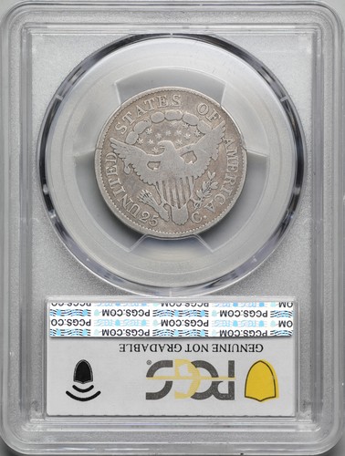 1806 Draped Bust Quarter, PCGS G Detail - 第 3/5 張圖片
