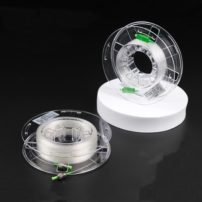 Invisible FTTH Single Mode SC/FC UPC/APC 0.9mm Jumper Simplex Fiber Patch Cord