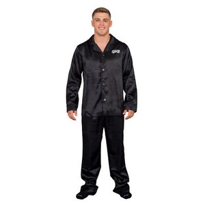 grease fancy dress mens T-Birds Black Leather Jacket main image 0