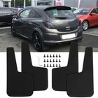 4PCS Car Mud Flaps Splash Guard Mudguard Mudflaps Rubber For Vauxhall Corsa D E