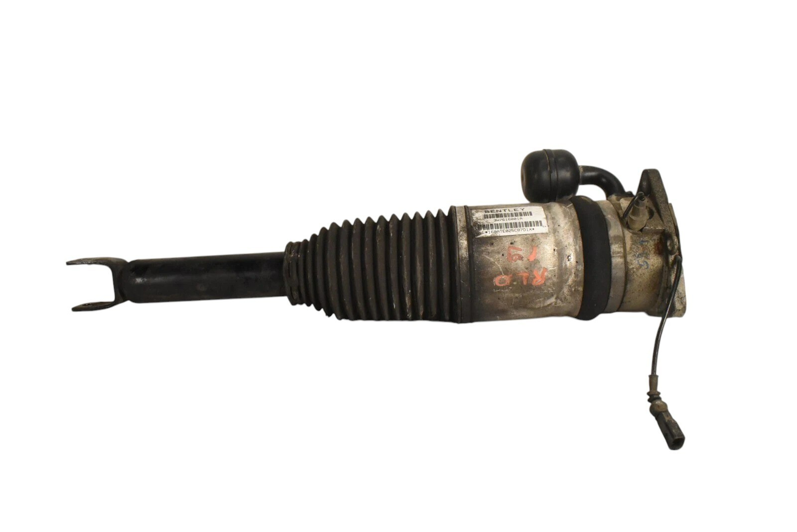 07-11 Bentley Continental Rear Left Driver Side Air Shock Strut 3W7616001A Oem