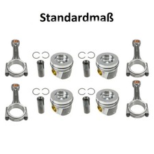 Kolbenset Std. Ø81,01mm + Pleuelstangen für VW T6 2.0 TDI CXF 04L107065AT VW Cra