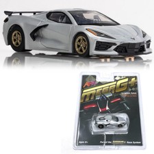 NEW Mega-G+ Corvette C8 Ceramic Matrix Metallic HO Slot Car