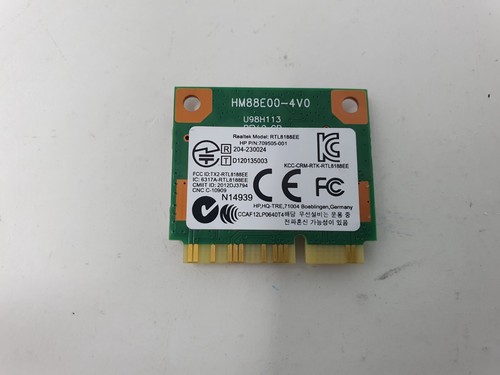HP Pavilion 550-112na PC Wireless WiFi Card 709505-001 Realtek RTL8188EE Genuine - Afbeelding 5 van 7