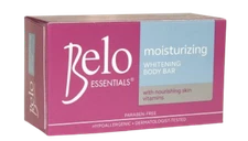 Belo Essentials Moisturizing Whitening Body Bar w/ Nourishing Vitamins Skin 135g