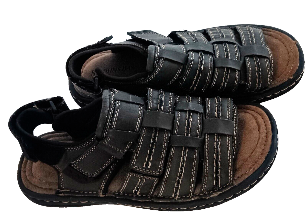 Men\'s Dry + Cool Memory Foam Sandals Brown Size 10 Shop Men main image 3
