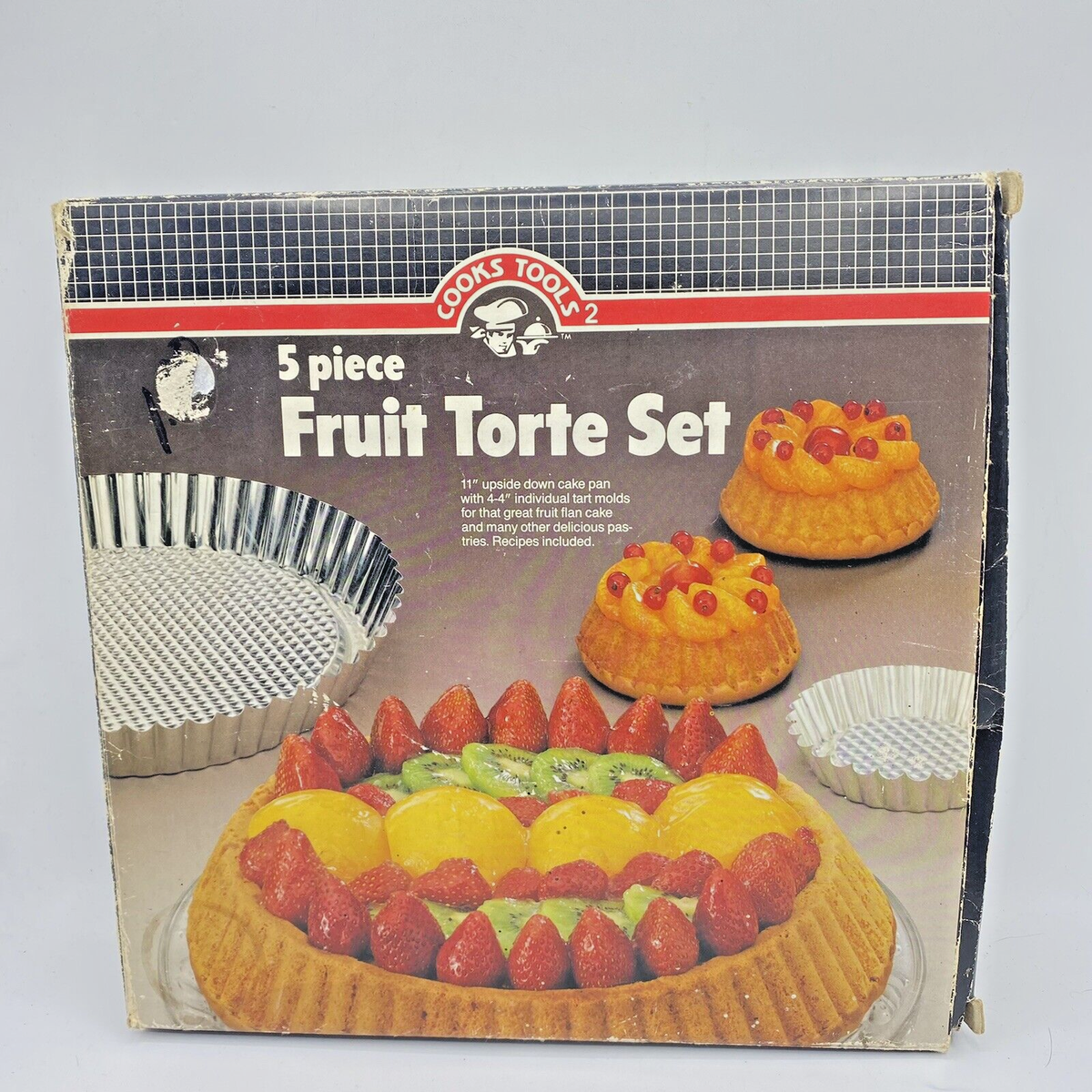 Vintage Cooks Tools Piece Fruit Torte Set 11