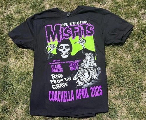 The Original Misfits Coachella 2025 reprint T-Shirt All sizes S to 5X