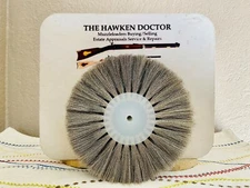 "Doc Hawken's" Carding Wheel for polishing all Bluing and Rusting of weapons