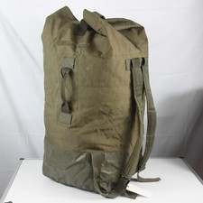 Genuine Surplus Austrian Army Kit Bag Cotton Canvas With Repairs Sea Sack G2