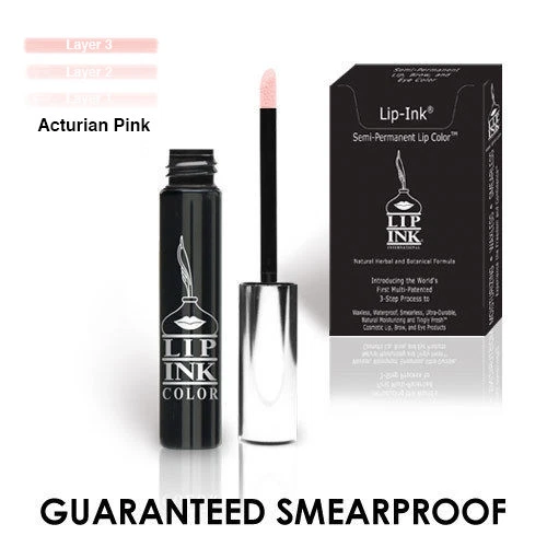 LIP-INK® Organic Vegan 100% Smearproof Trial Lip Kit - Arcturian Pink