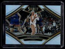 2024 Select WNBA Snapshots Silver Prizms #9 A'ja Wilson