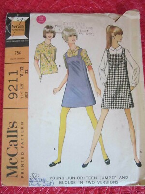 McCALL 9211 Sewing Pattern 