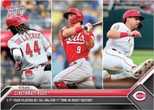 Cincinnati Reds - 2023 MLB TOPPS NOW 699 - 3 First Year Players 10 HR