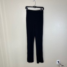 Reformation Pants Womens Medium High Rise Pull On Glitter Side Slit Leggings