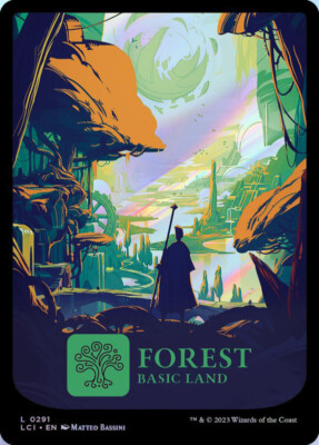 Forest (0291) 291 L MTG LCI NM FOIL | eBay
