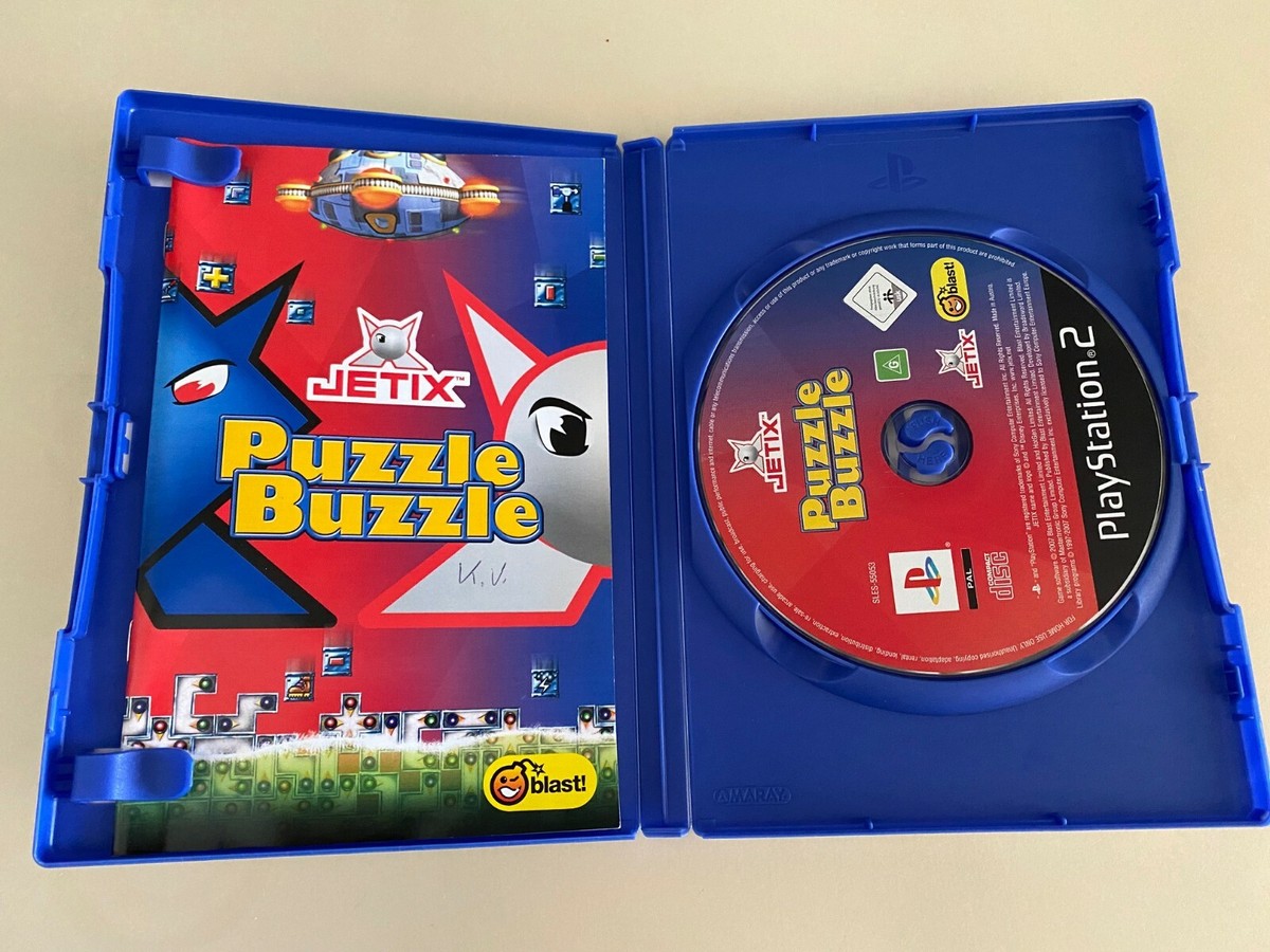 ps2セット！ Jetix Puzzle Buzzle Sony Playstation 2 PS2 PAL Euro English