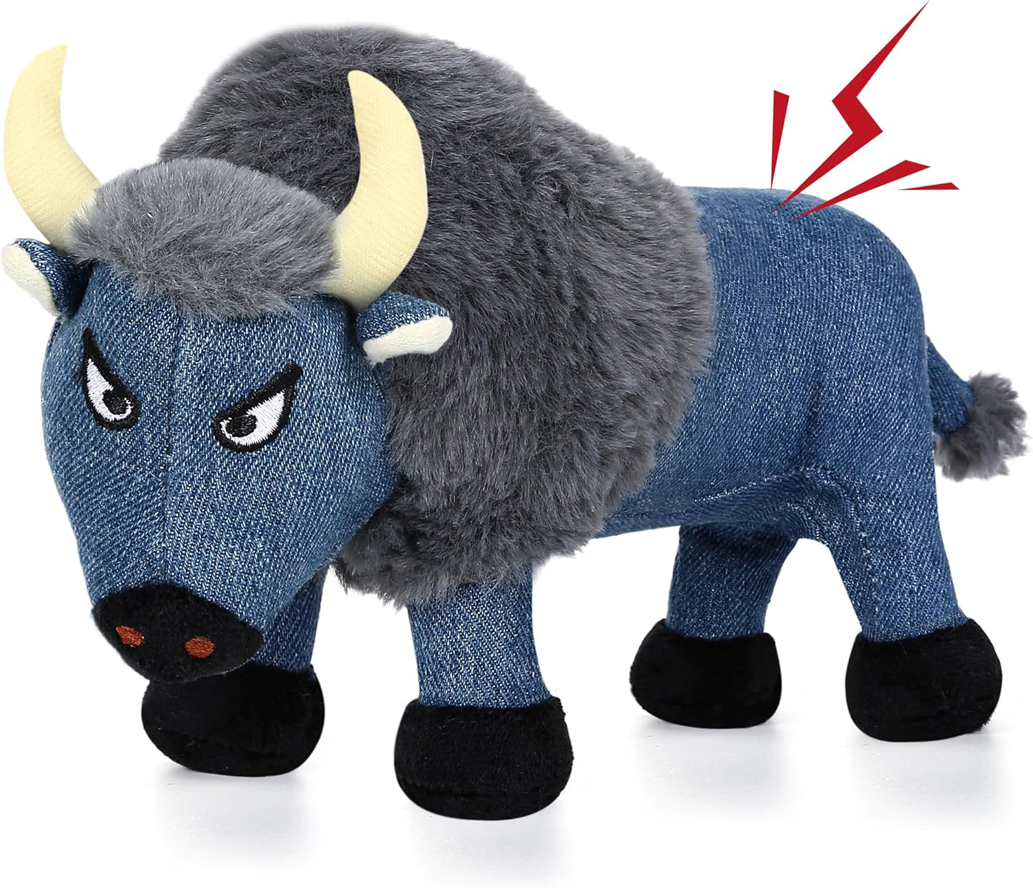 Indestructible Plush Dog Toys for Aggressive Chewers, Multicolor