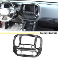 Black Wood Grain Dash Gps Navigation Cover Accessories For Chevy Coloradocanyon Black Wood Grain Dash Gps Navigation Cover Accessories For Chevy Coloradocanyon