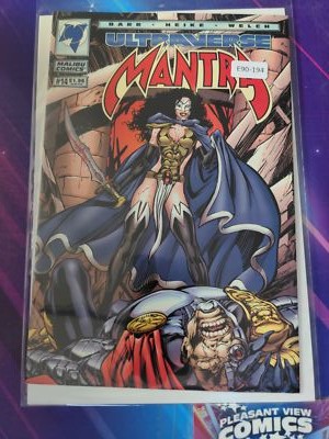 MANTRA #14 VOL. 1 8.0 MALIBU COMIC BOOK E90-194
