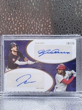 2025 Topps Dynamic Duals 1D Dylan Crews James Wood Auto /25