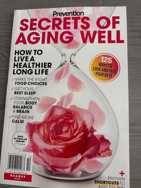 Prevention Magazine January 2026 Secrets of Aging Well how to live a healthier