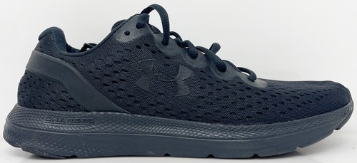 Men UA Under Armour Charged Impulse 2 Running Shoes Black & Volt