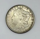 1921-S AU CIRCULATED MORGAN SILVER DOLLAR - 90% SILVER - $1 US COIN