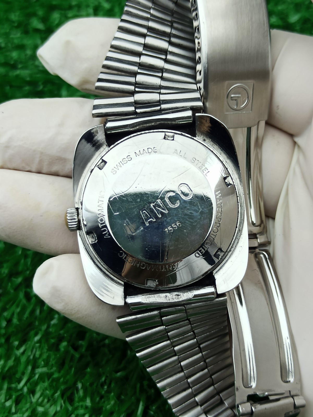 HYPER-RARE LANCO PACIFIC WATCH AUTOMATIC SWISS 19… - image 13