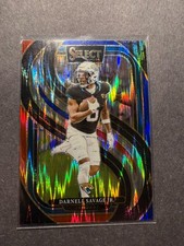 2024 Panini Select - Premier Lvl Darnell Savage Jr. #144 Red & Blue Shock Prizm