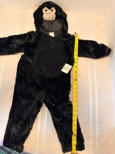 Toddler Halloween Costumes, One Piece, Plush Gorilla, Black, 18-24M