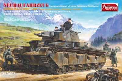 Amusing Hobby 35A003 1/35 Neubaufahrzeug  (Norwegian Campaign)