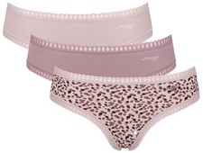 Sloggi Womens 3 Pack GO Crush Hipster Briefs - Pink Combination
