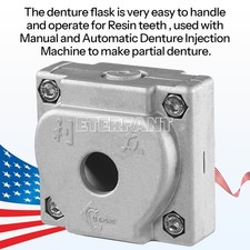Dental Removable Flexible Aluminum Denture Flask for Denture Injection System