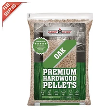 Kiln-Dried Oak Wood Pellets - 20 lb for Clean, Flavorful Smoking & Grilling