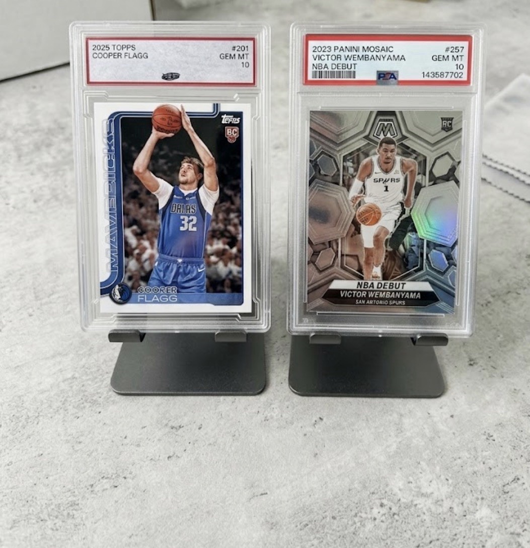 Panini Mosaic 2023-24 Victor Wembanyama Spurs RC #257 NBA Debut PSA 10