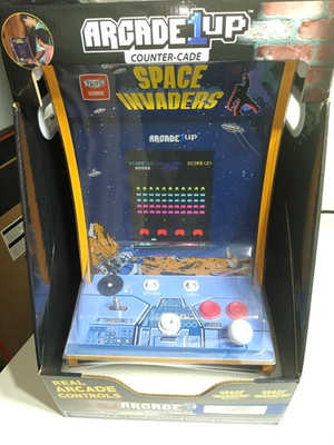 NEW Arcade1Up Space Invaders Counter-Cade Countertop Arcade 1up Countercade NSIB
