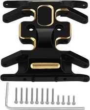 Brass Skid Plate Counterweight Center Gearbox Mount for 1/24 RC Crawler Car... 
