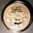 *IT'S THE GREAT PUMPKIN, CHARLIE BROWN*  1oz .999 Fine Silver  "PEANUTS"