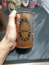 Tough Ballantine Export Beer IRTP Flat Top Beer Can Trade Mark 1935 USBC 33-27