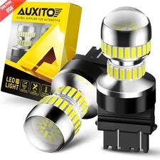 AUXITO 3157 LED Reverse Backup Light Bulbs White 6000K Canbus Error Free 2800LM