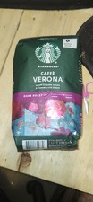 Starbucks Caff Verona Whole Bean Coffee 12 oz Dark Roast Sealed Bag Past Best B