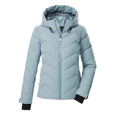 Women's KILLTEC KSW 31 Ski Quilted Jacket w/ Down Look - LIGHT ICE BLUE 43417