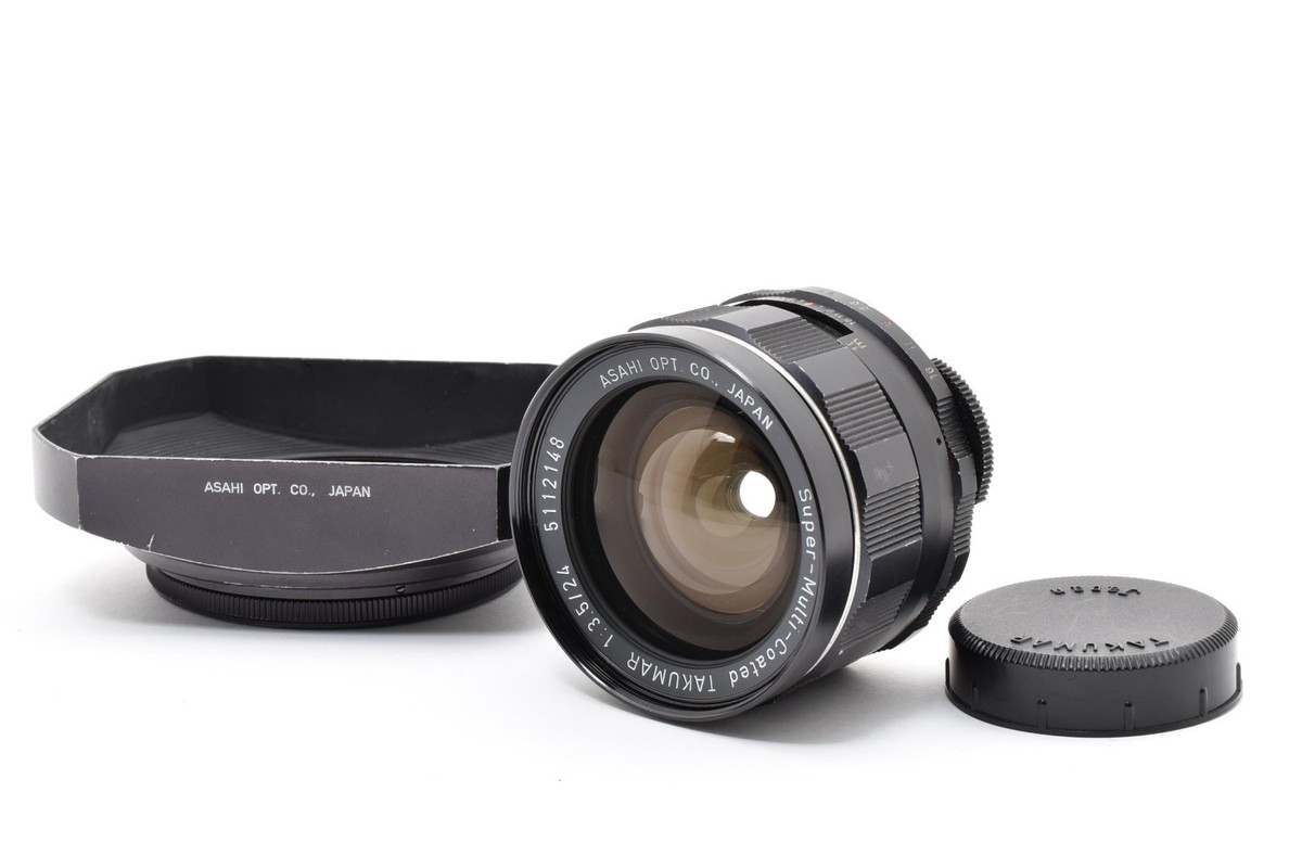 PENTAX Super-Multi-Coated 24mm F3.5　M42 Pentax SMC Super Multi Coated TAKUMAR 24mm f3.5 Lens M42 Mount