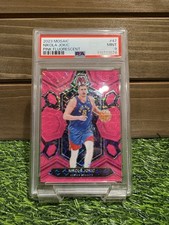 2023 Mosaic Nikola Jokic Pink Fluorescent Mint 9 #/10